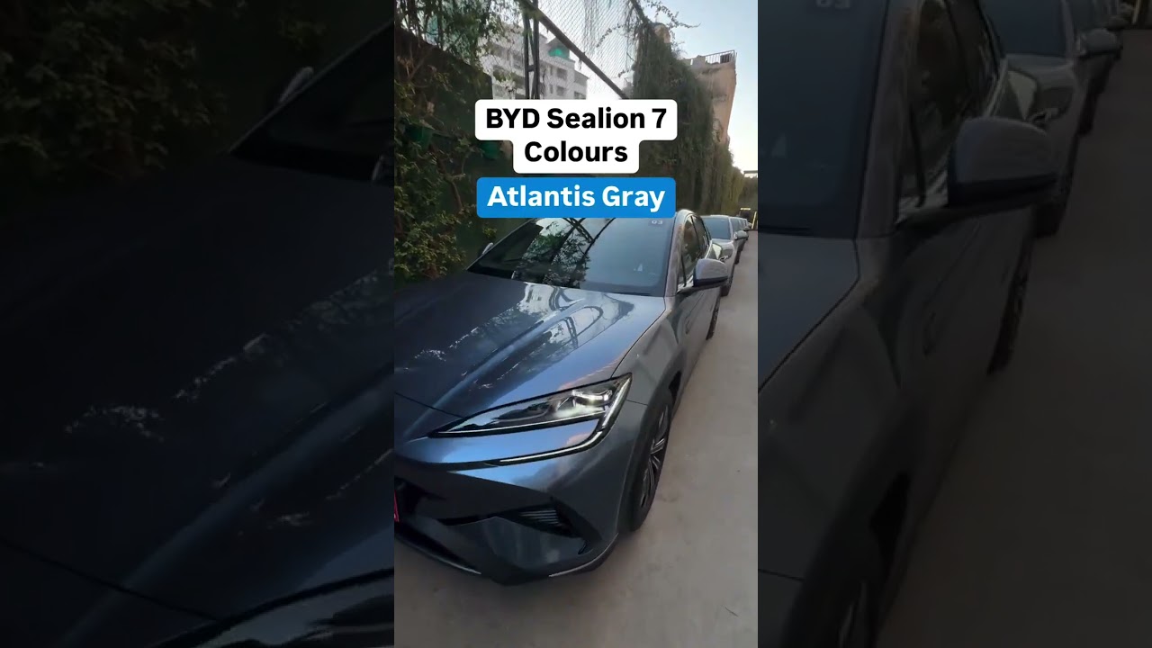 BYD Sealion 7 Colours!