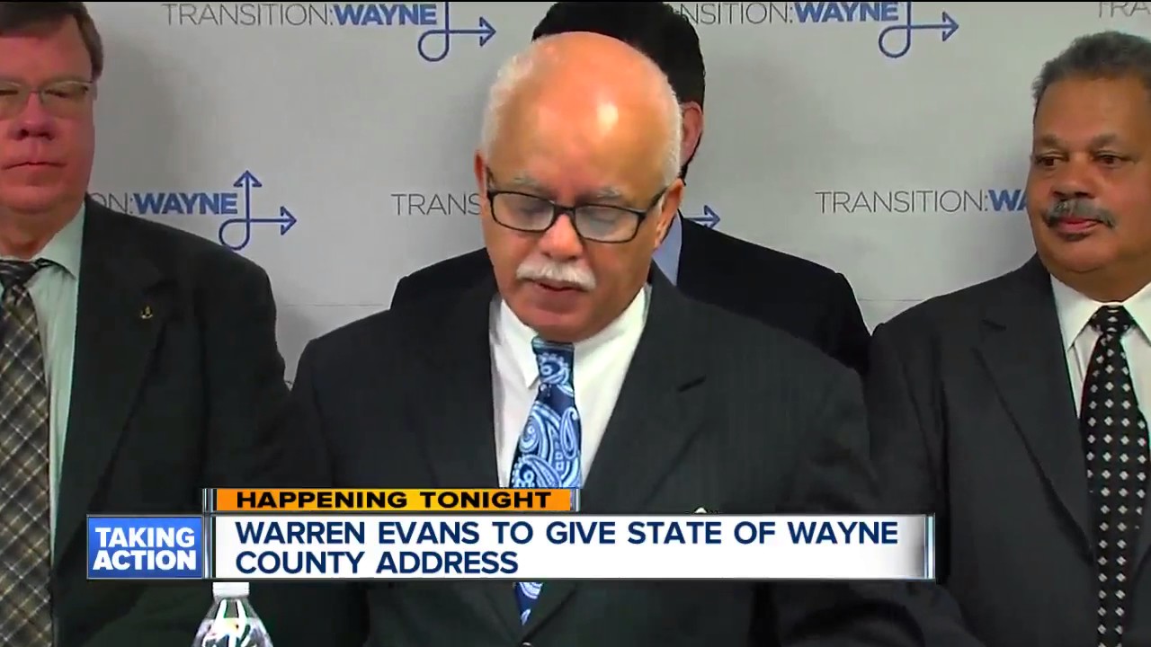 Warren Evans to give State of the County address