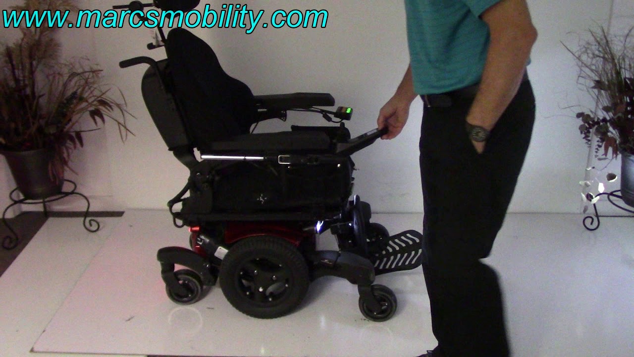 Quickie QM710 Spider Trac with Tilt, Recline & Legs 