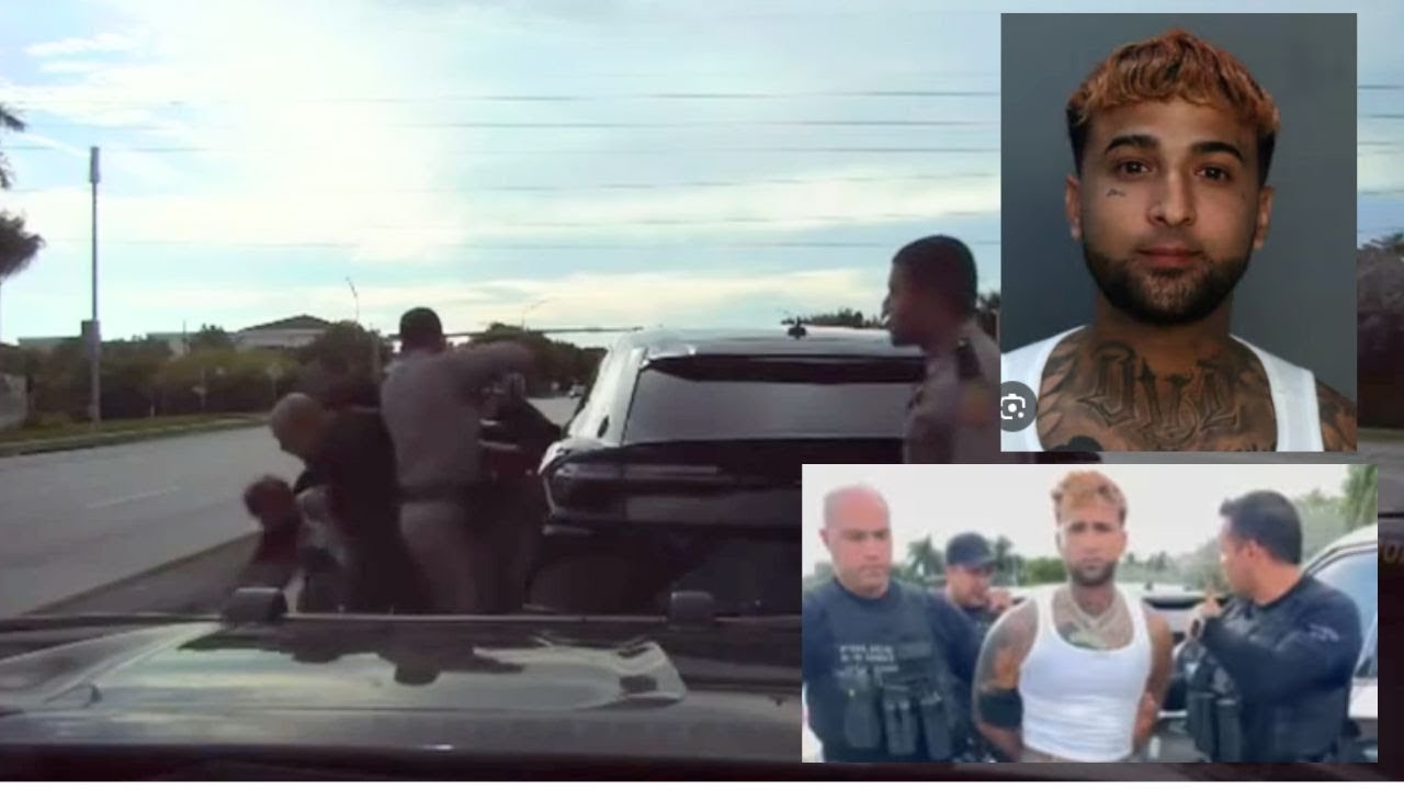 Revelan imágenes del arresto en MIAMI de Ovi acusado de asalto agravado