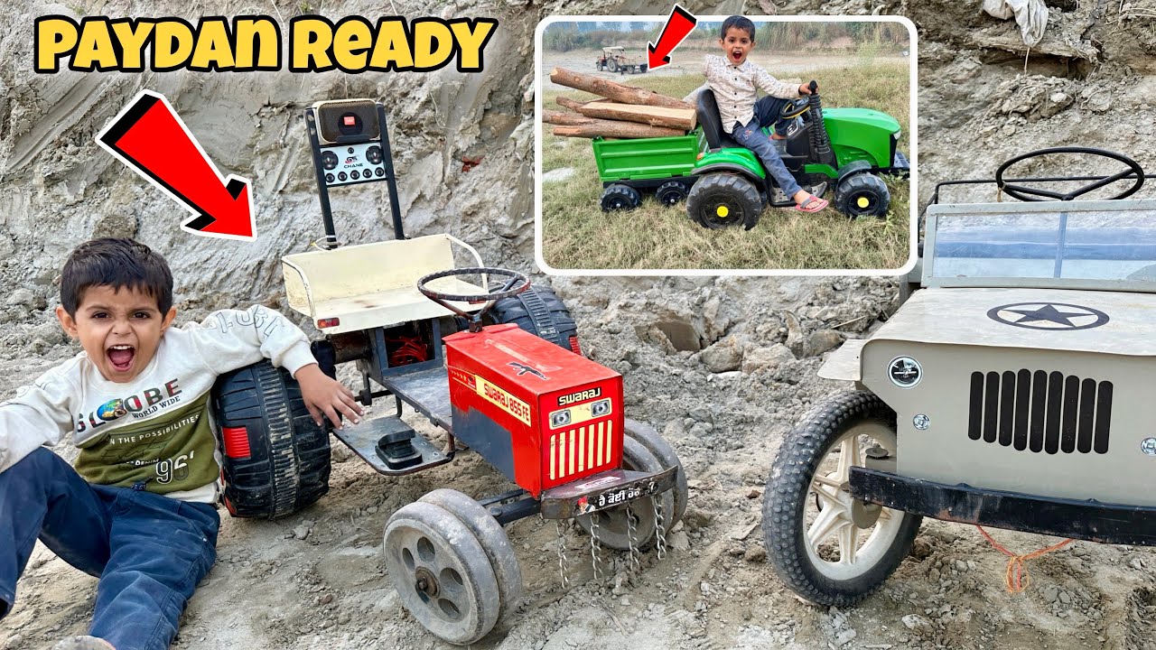 Finally Swaraj Ky Pndl Sterang Complt Hogy😱 Jhon Deere Me Wooden Bhara