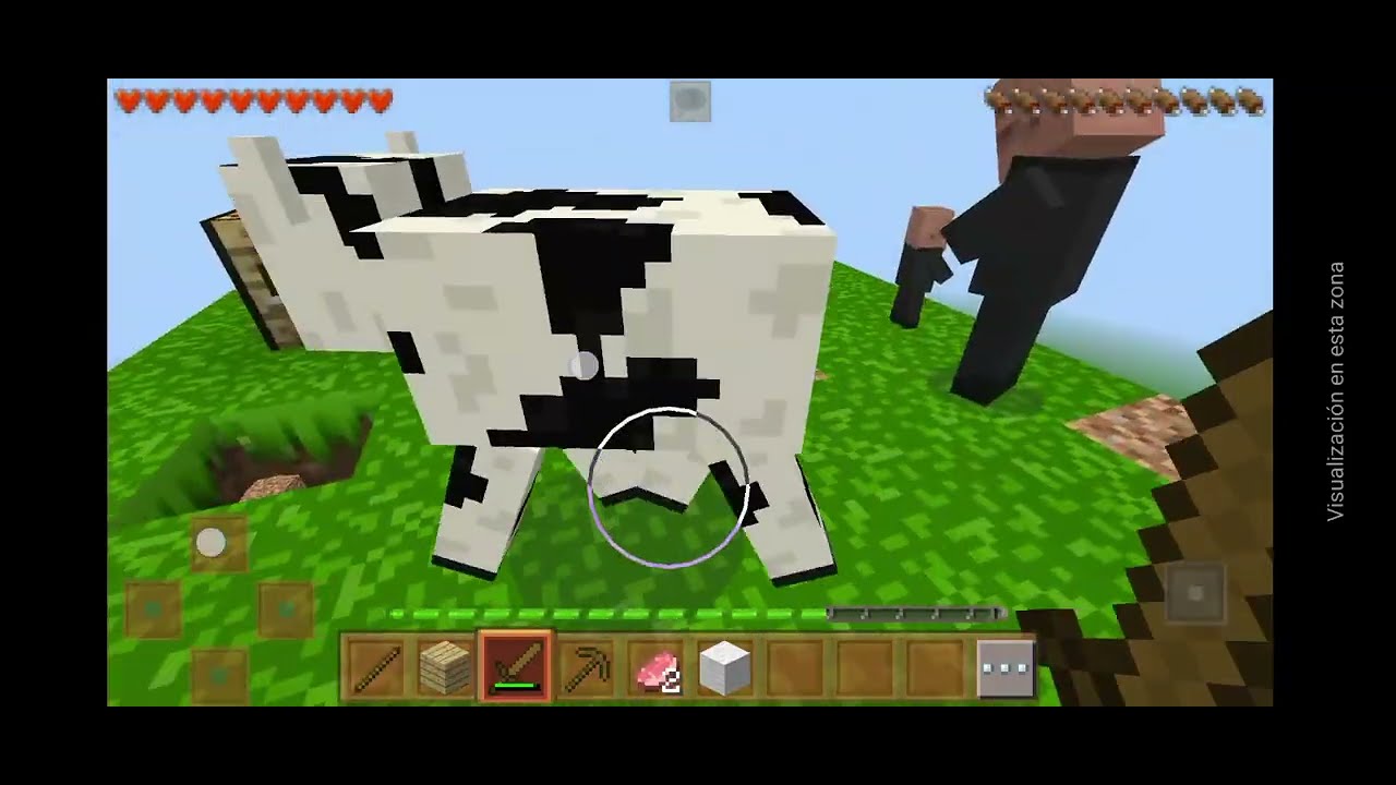 Me pasó Minecraft 1.2.5 para celulares pero estoy en un chunk aleatorio