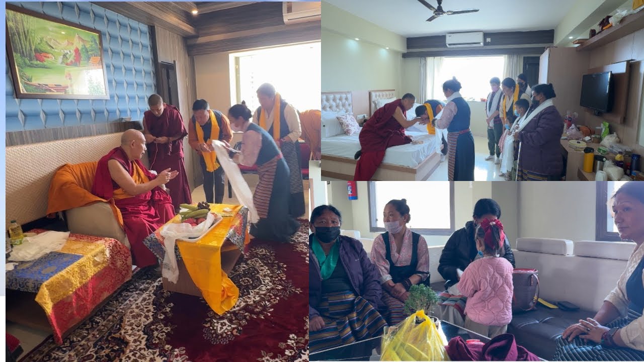 The blessing by His Eminence Dakyab Tokden Rinpoche#Kusho Gongkar Rinpoche la