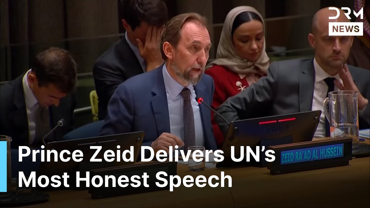 Prince Zeid UN Keynote: ‘Palestine Recognition Must Come With Real Action’ | AC1G