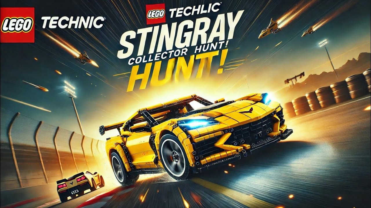 Collector Hunt Begins! LEGO Technic Stingray at Full Speed | Asphalt Unite