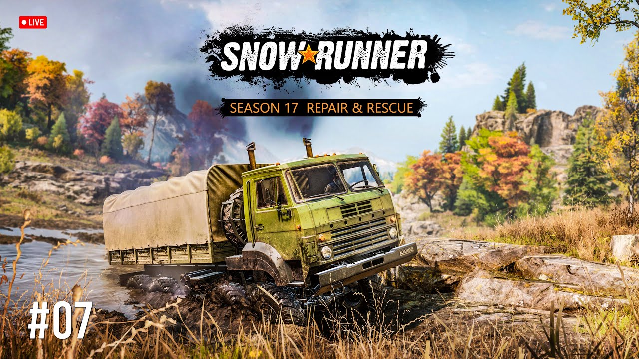 SnowRunner Season 17 LIVE – Passenger Infrastructure ep.07