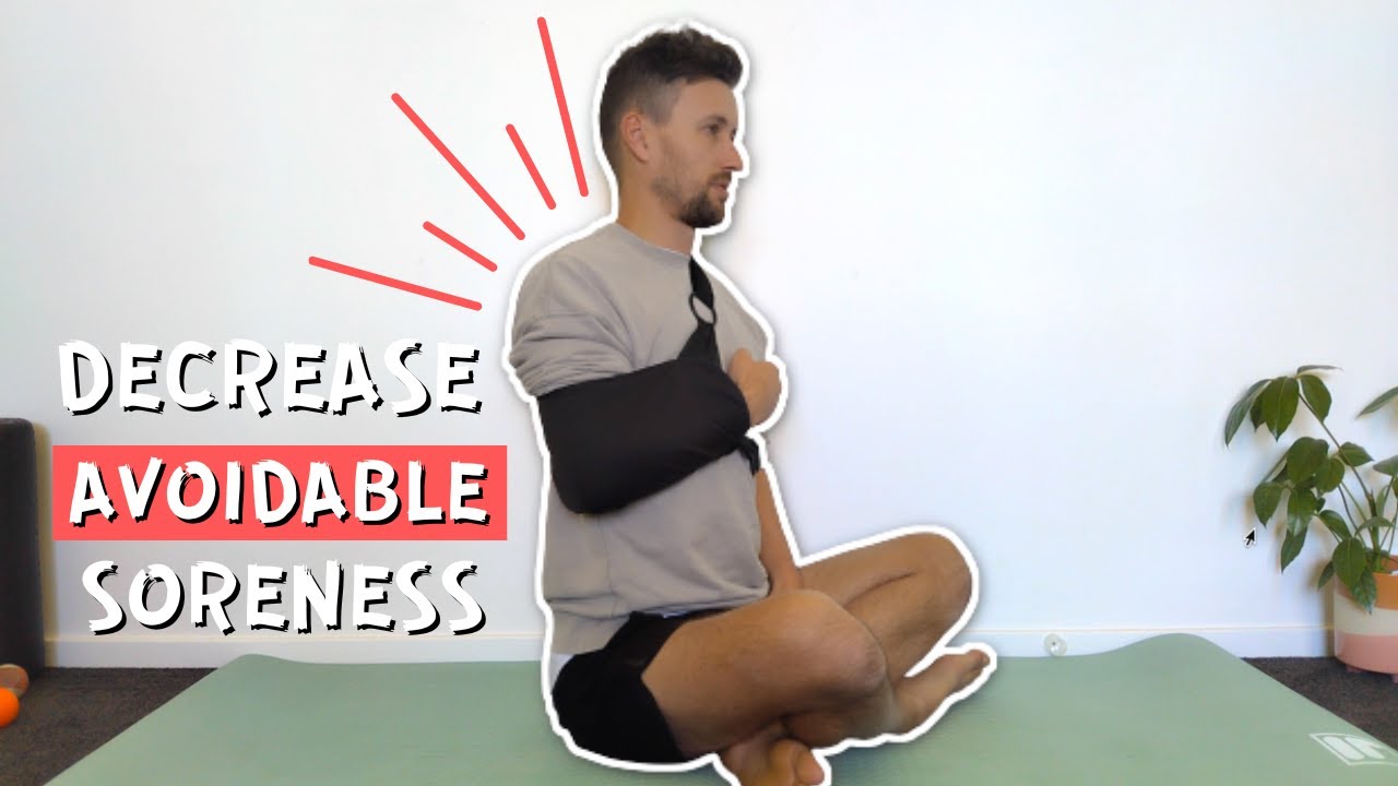 How to Wear a Shoulder Sling Correctly to Reduce Neck & Upper Back Pain