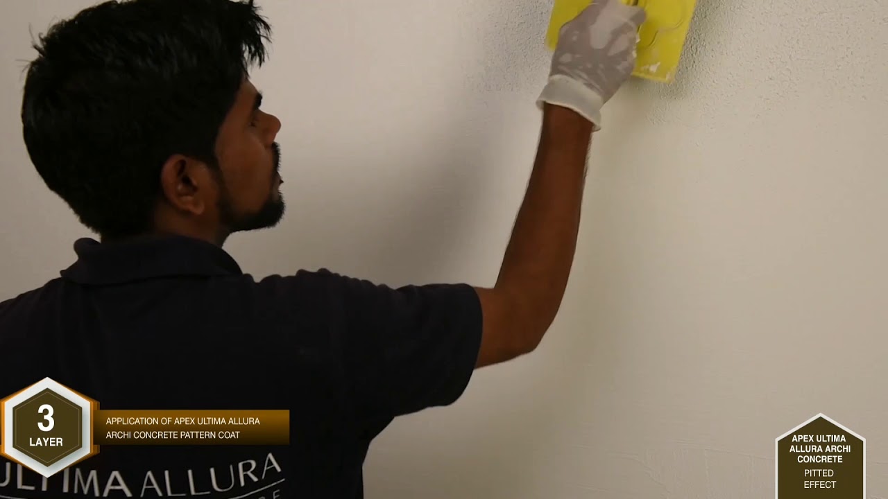 apex ultima allura archi concrete pitted effect kese banaye