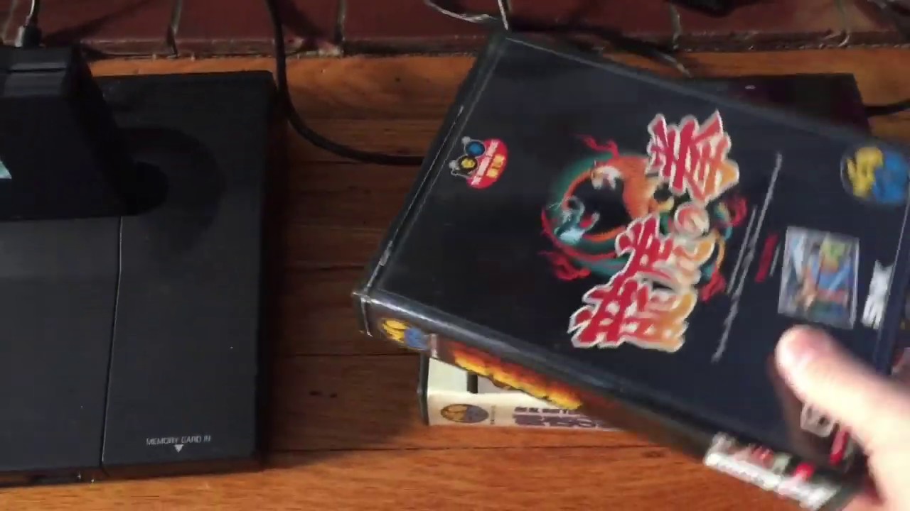 Neo Geo HDTV setup