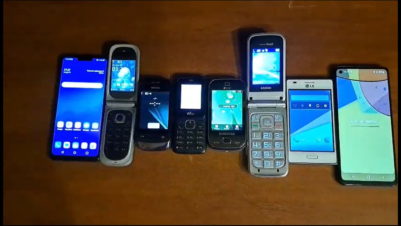 Powering up and shutting down 8 phones!