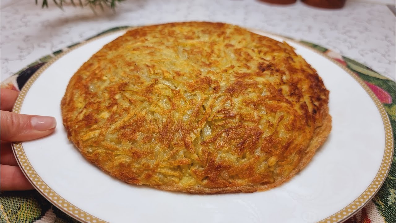 Просто натрите картошку и через 10 минут вкусный ужин готов #59