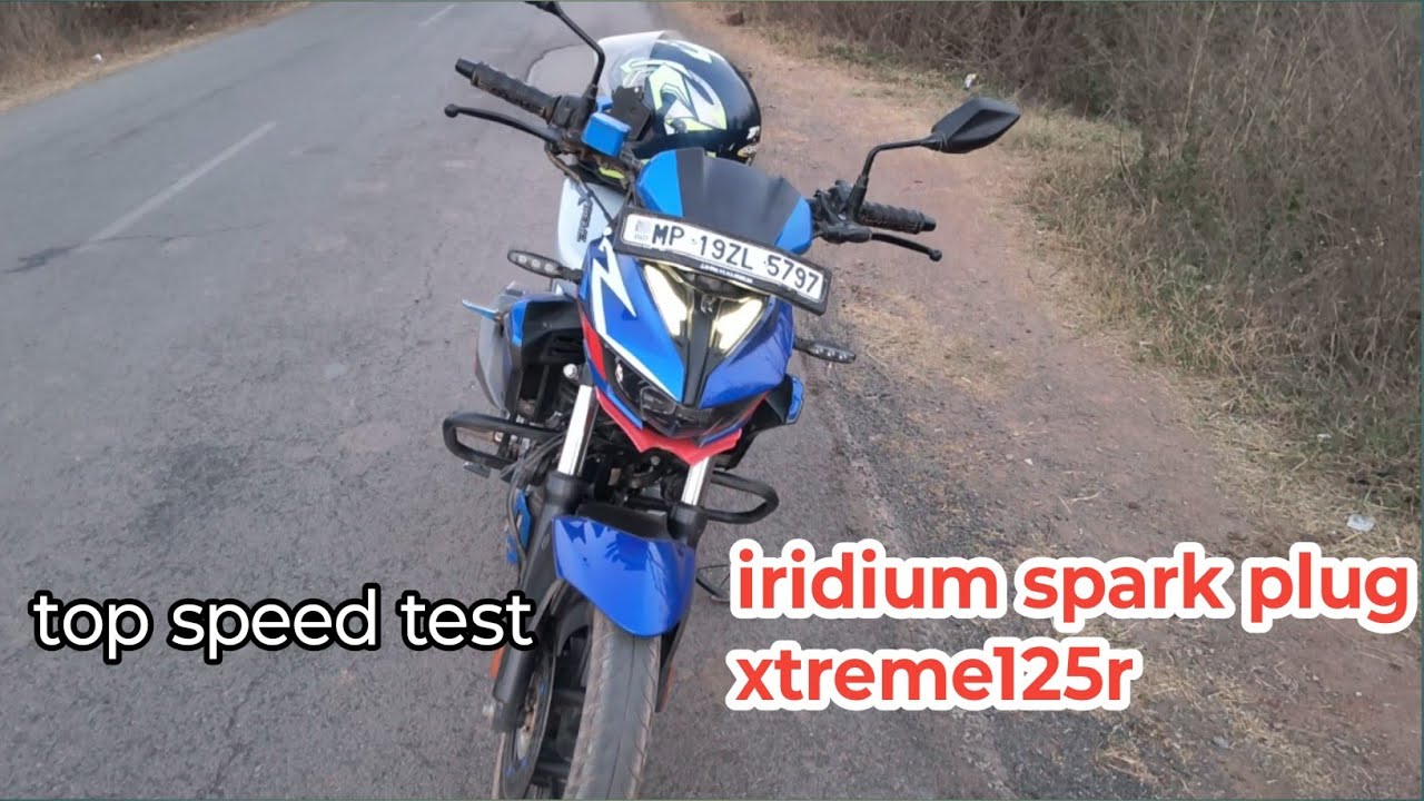iridium spark plug Hero xtreme 125R Top speed performance encrease