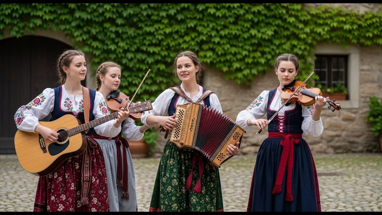 Meditación Andaluza Al Alba – Guitarra, Cajón Y Acordeón En Luz Cálida Y Movimiento