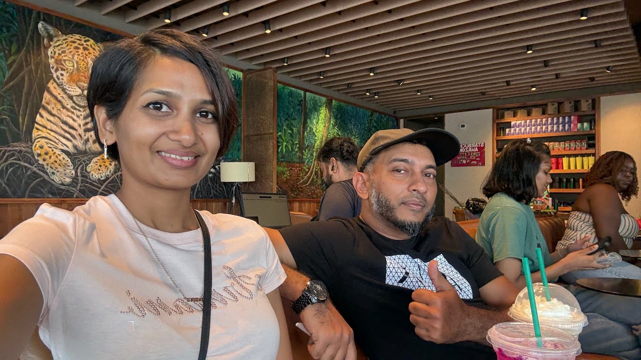 AMAZONIA MALL AND STARBUCKS GUYANA #outdoors #visit #mall #starbucks #vlog #fyp