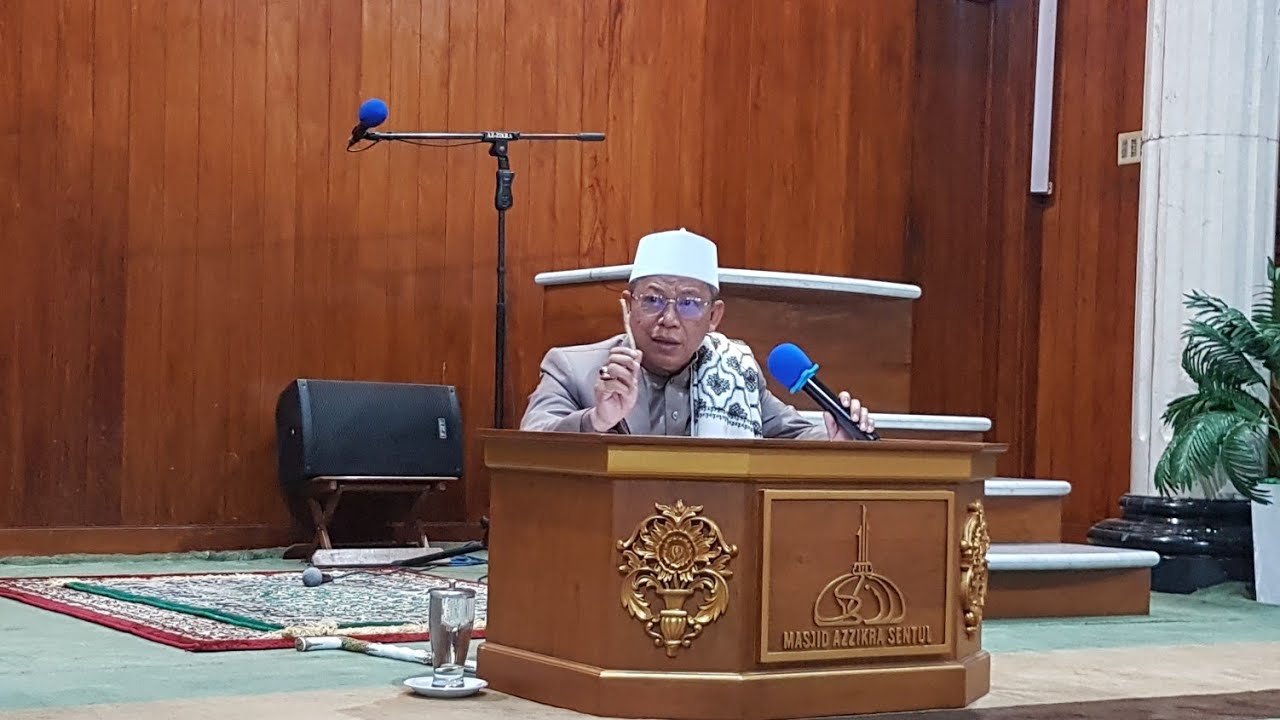 KH. ABDUL HALIM AL QARNI KHUTBAH JUMAT RAMADHAN - MASJID AZZIKRA