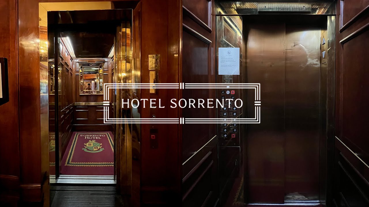 Beautiful Vintage OTIS Traction Elevator - Hotel Sorrento - Seattle, WA