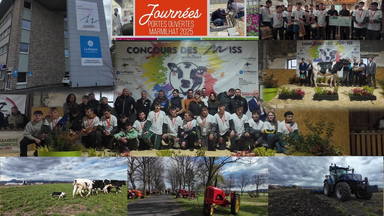 Portes Ouvertes au lycée Marmilhat. Une journée de partage pour les passionnés du monde agricole