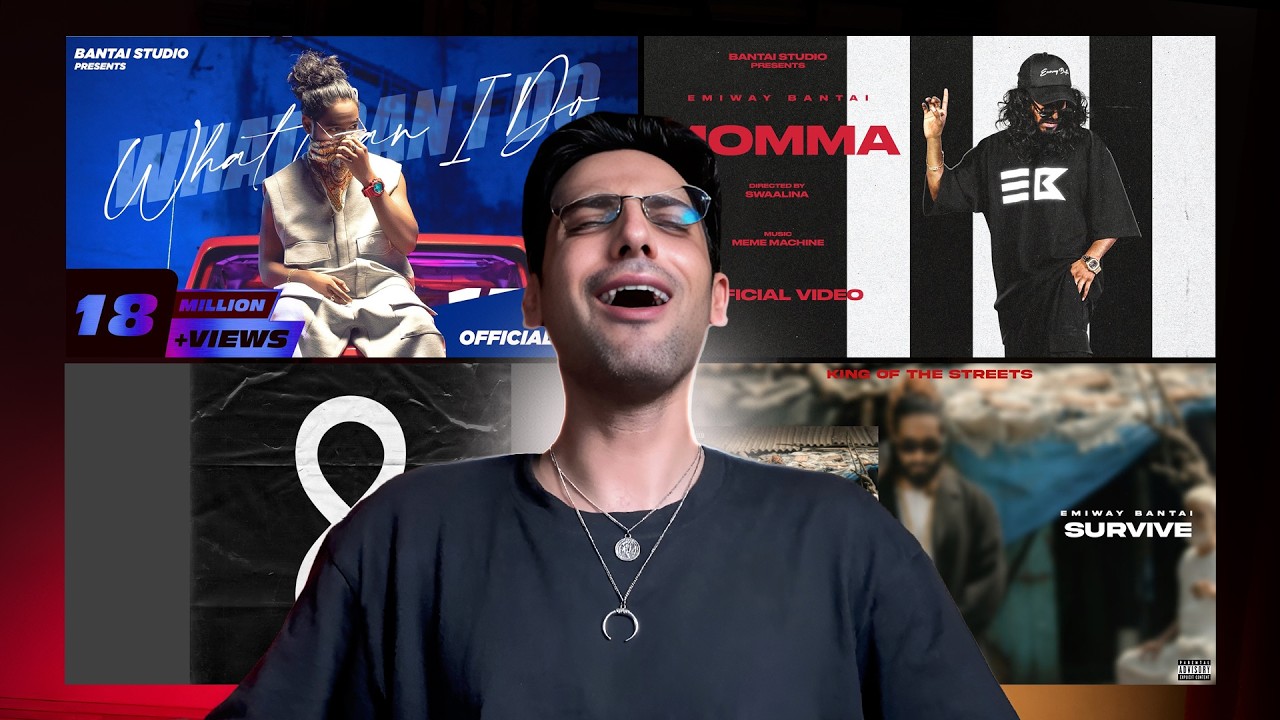 Discoverin' Hinglish Bantai | Emiway - Survive, Pain, What Can I Do & Momma (reaction)