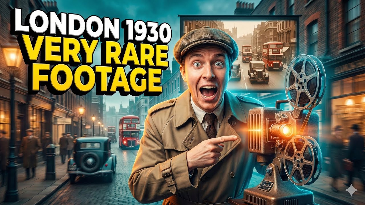LONDON 1930 Very rare and unseen footage