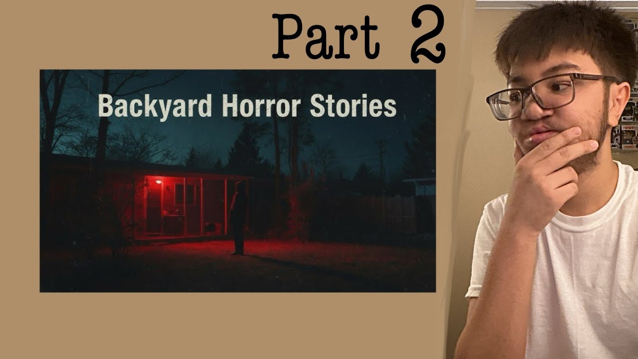 (Pt. 2) Reacting to 3 Scary TRUE Backyard Horror Stories by Mr. Nightmare 