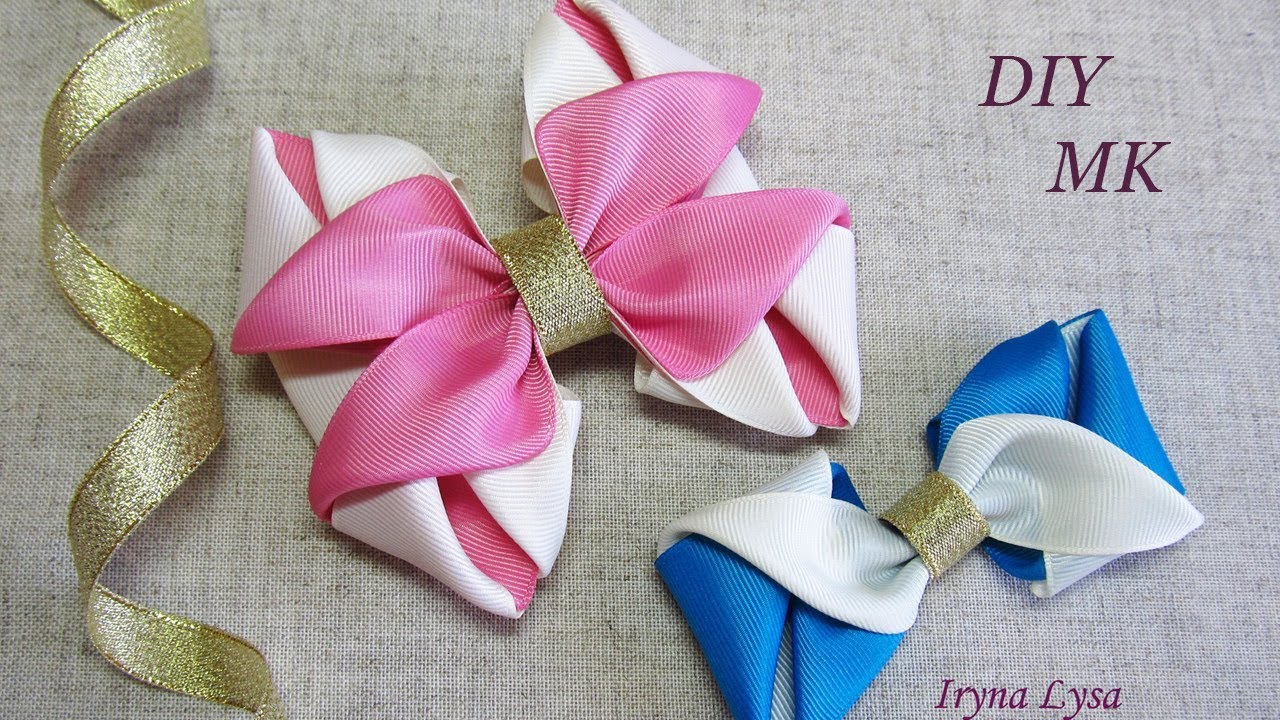 How To Make A Hair Bow, Grosgrain Ribbon, DIY