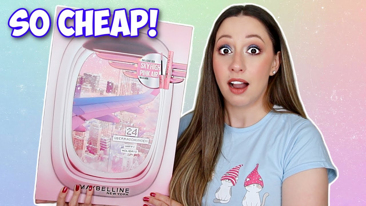 I Bought The Cheapest Maybelline Advent Calendar