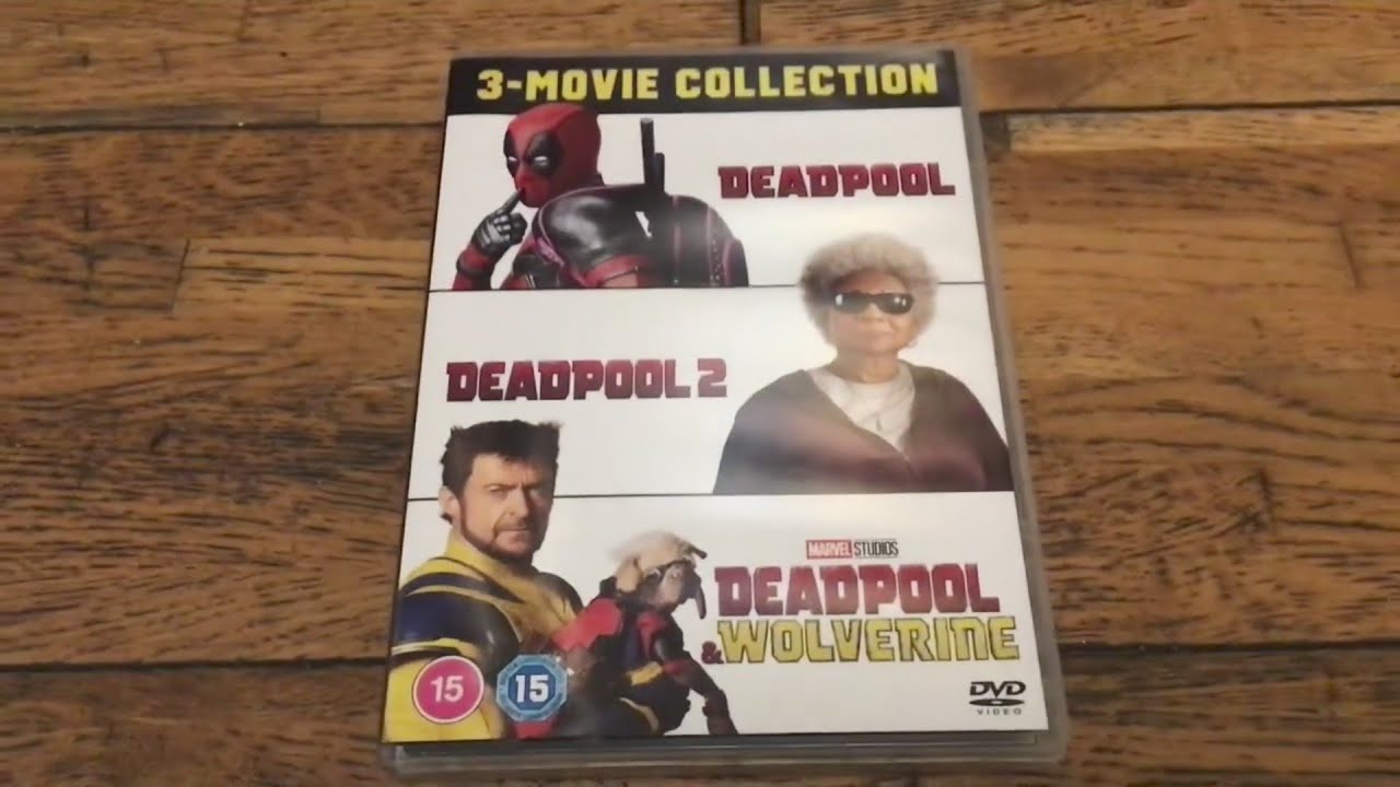Unboxing Deadpool - 3 movie collection DVD