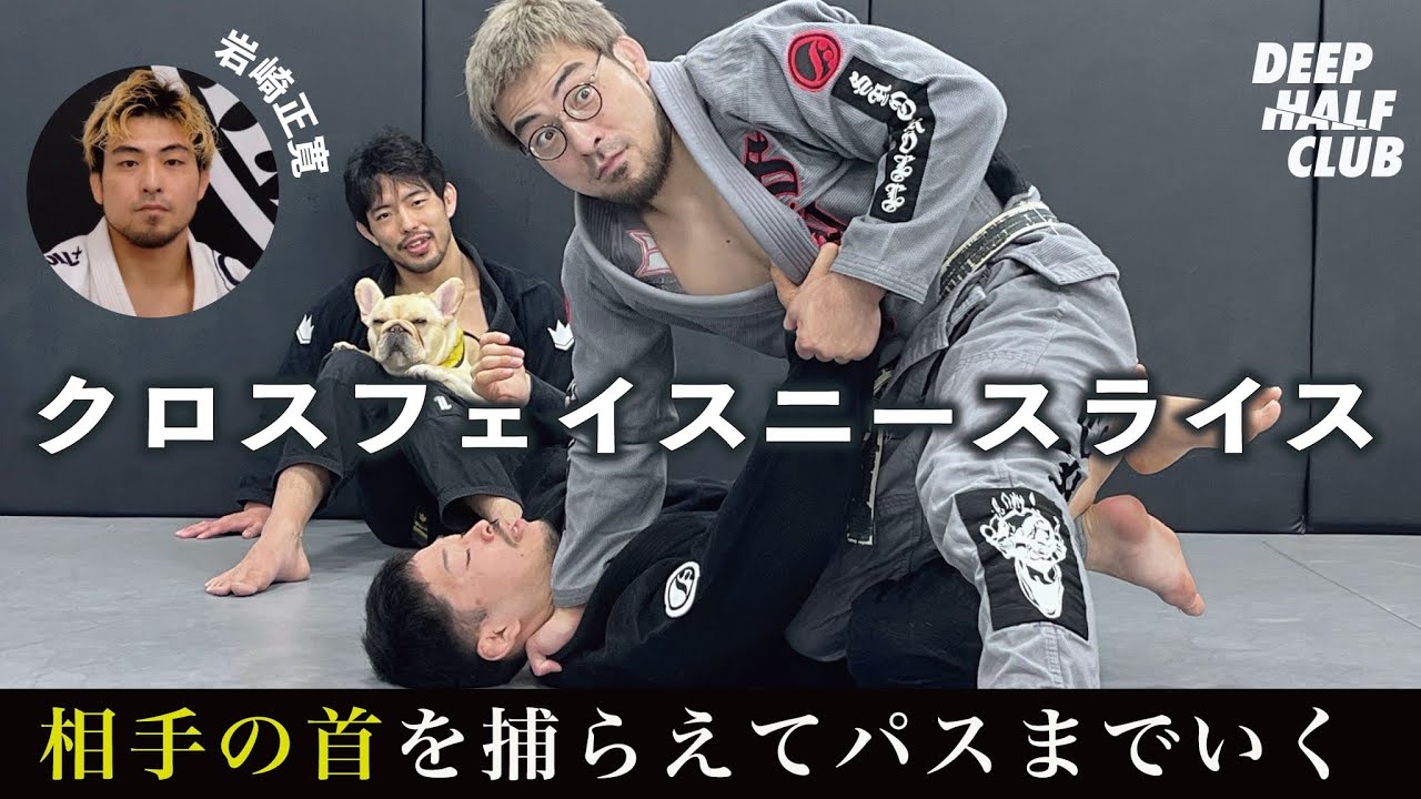 ハーフガードをぶち壊す威力のパス！クロスフェイスニースライスパスについて解説した