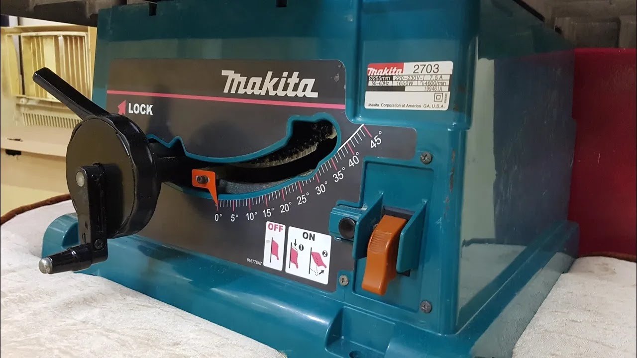 Makita 2703 TABLE SAW Restoration (FULL VIDEO)