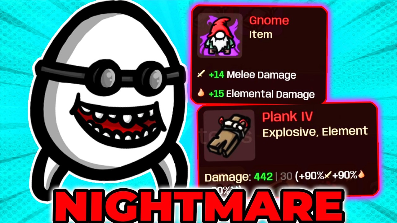 When You Hit THE Curse Jackpot Items | Brotato Artificer Nightmare