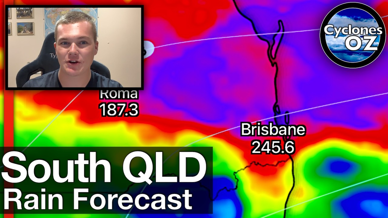 Australia: Significant Rainfall Event Developing Near Brisbane