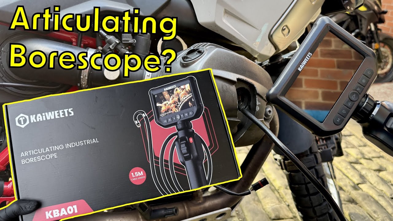 Idiot Reviews KAiWEETS Articulating Borescope Camera / Articulating Endoscope Camera Review / Test
