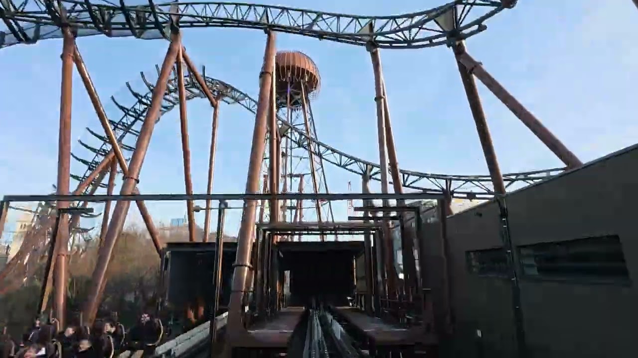 On-ride Voltron Nevera - Gyroflow Stabilized - First Row - Europa Park - 01/01/2026
