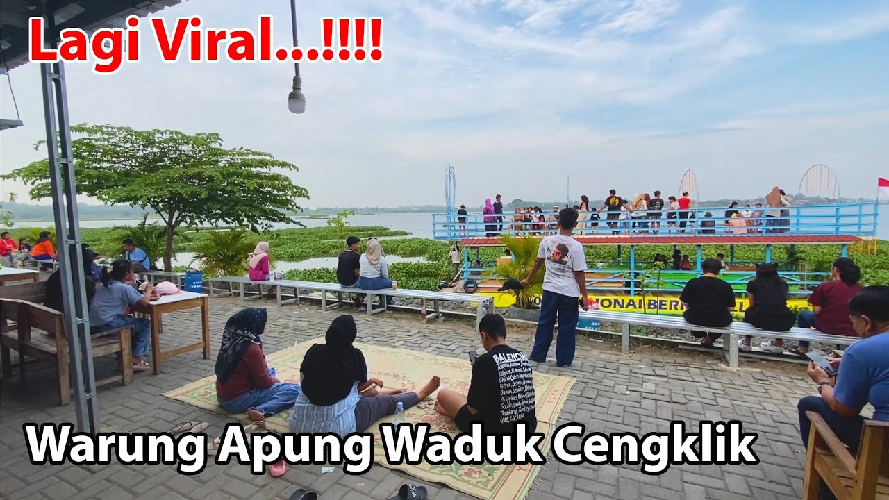 Warung Apung Honai Waduk Cengklik Boyolali