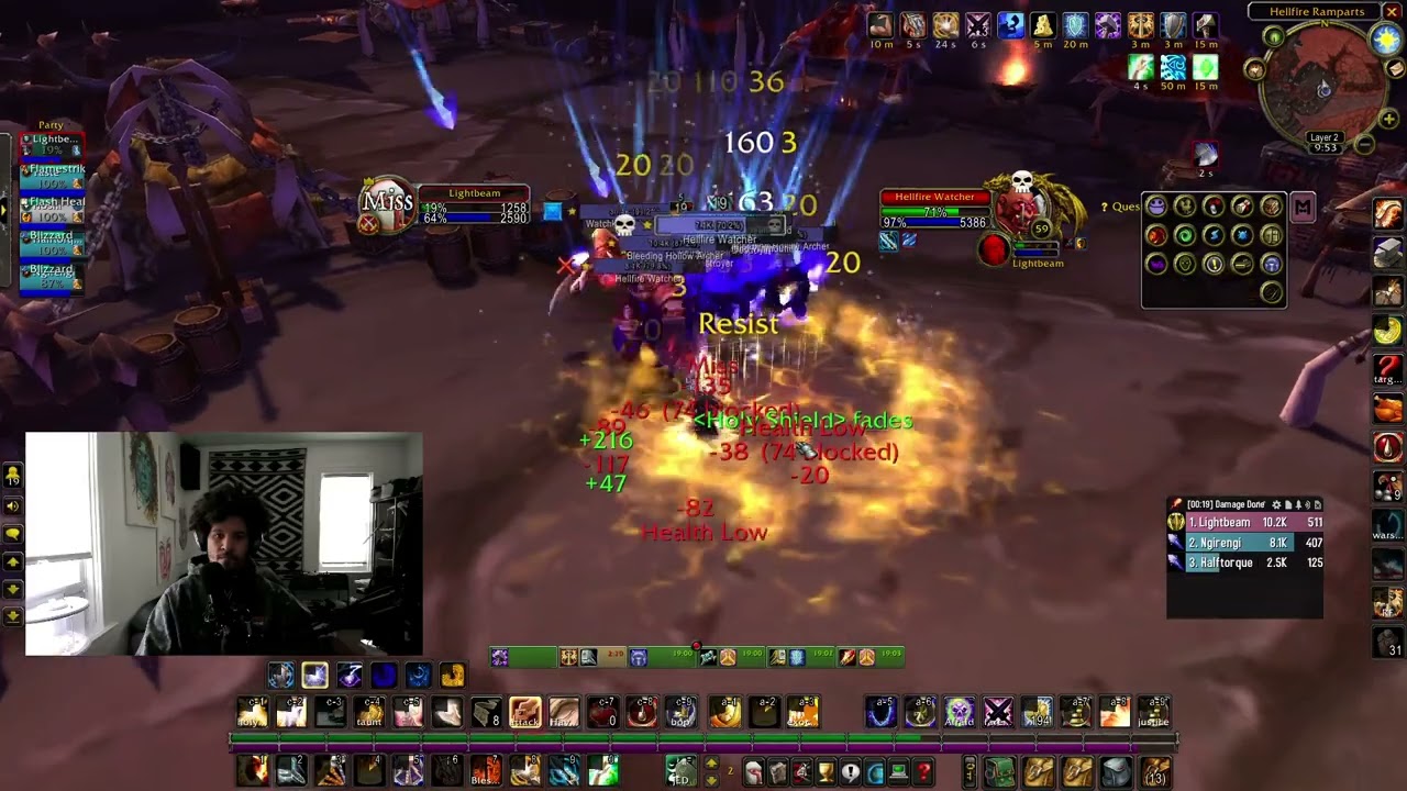 Как правильно захватить первого босса в Адском Пламени #chat #wowclassic #wowclas... | #sunzeek н...