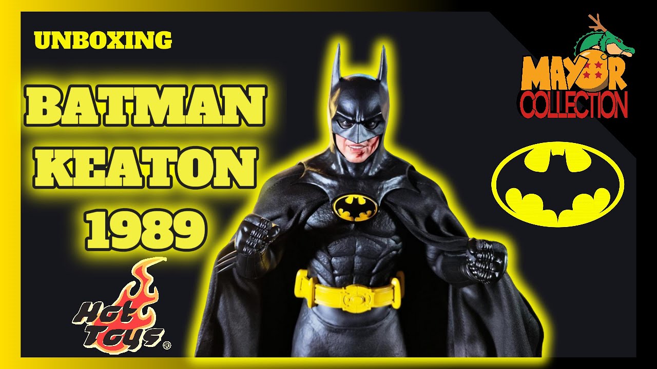 NUEVO 🦇BATMAN🦇 Michael Keaton 1989 de 🔥Hot Toys 🔥2024 Unboxing y Review en Español