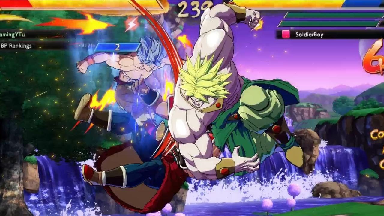DBFZ 😈 ZBroly DBS Broly UiGoku vs 😈 SSB Gogeta Vegeta DBS Broly