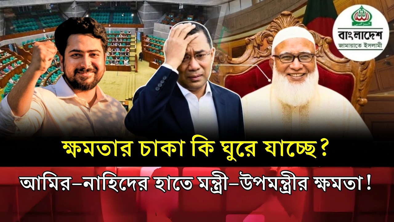 মন্ত্রী উপমন্ত্রীর মর্যাদা সহ যেসব বিশেষ সুবিধা পাবেন নাহিদ ও ড. শফিকুর রহমান