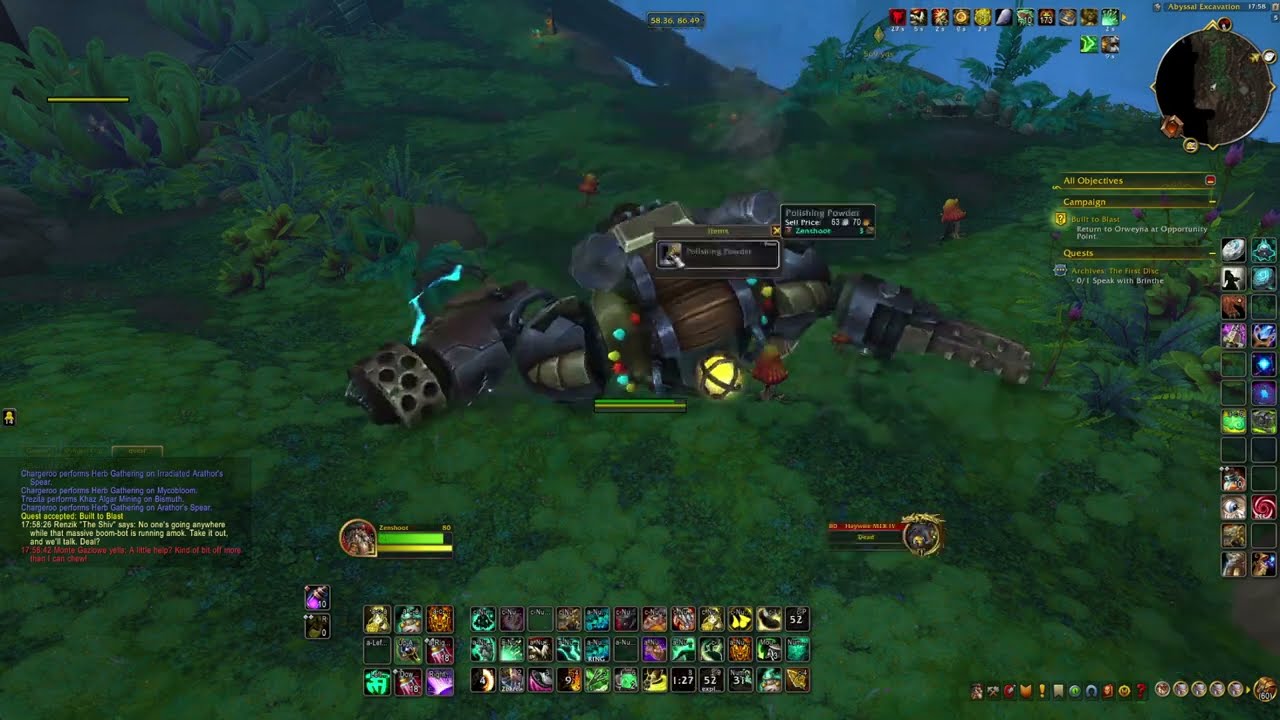 188 The War Within Campaign Lingering Shadows 11 Built to Blast #worldofwarcraftgameplay #gaming