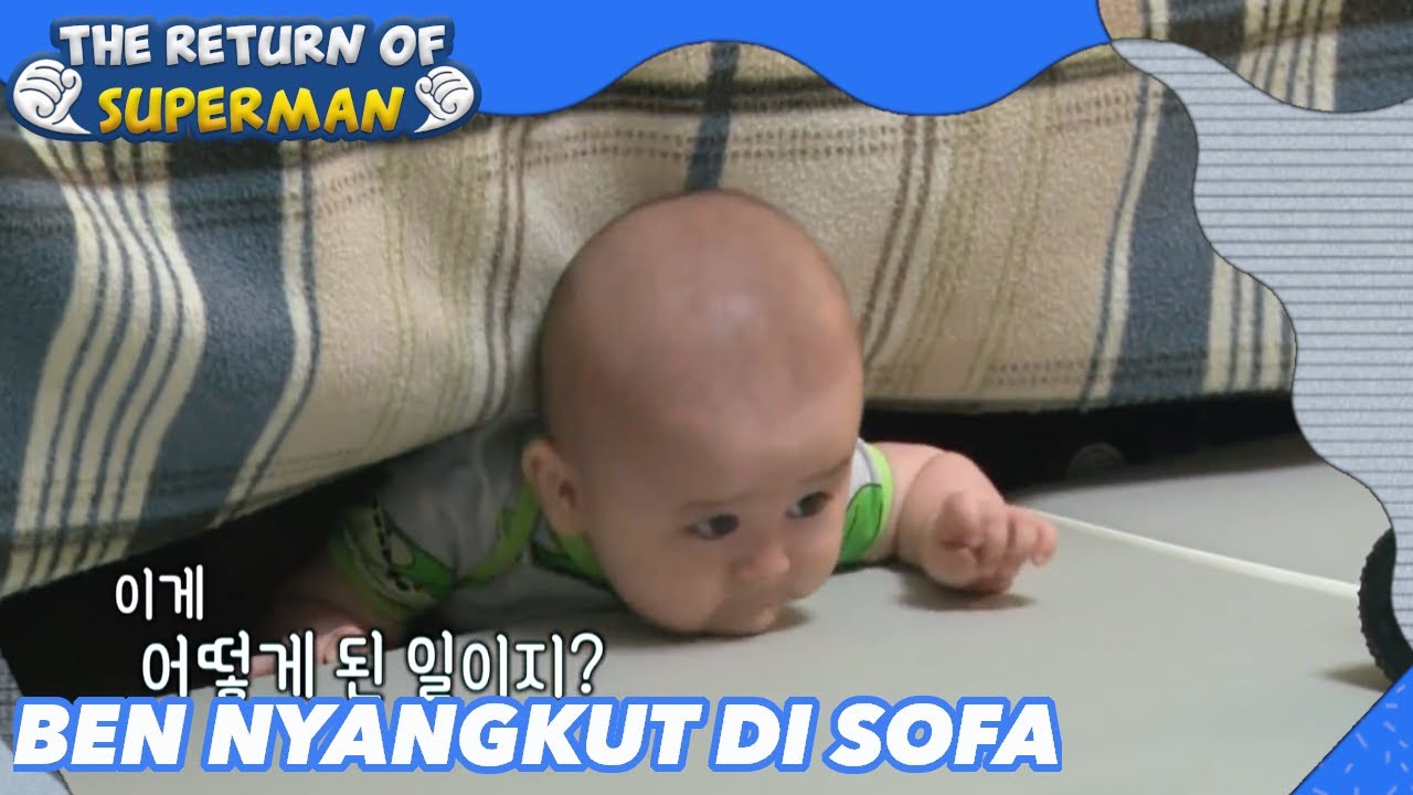 Ben Nyangkut di Sofa |Nostalgia Superman|SUB INDO|180624 Siaran KBS WORLD TV|