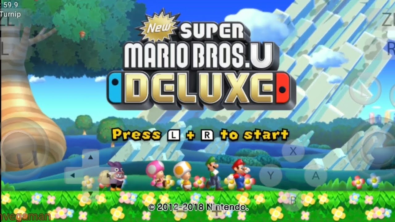 Test New Super Mario Bros. U Deluxe Suyu Android HD +60 FPS 2024