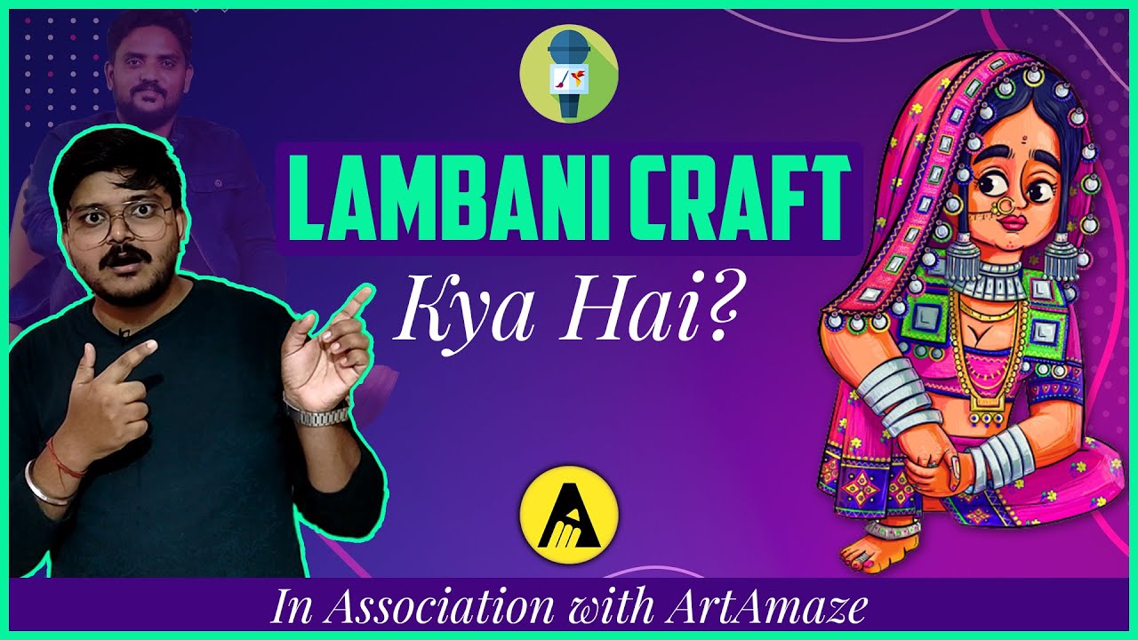 LAMBANI CRAFT Kya Hai? || What is Lambani Craft? || Art & Craft TALKS || @njoyee || In HINDI