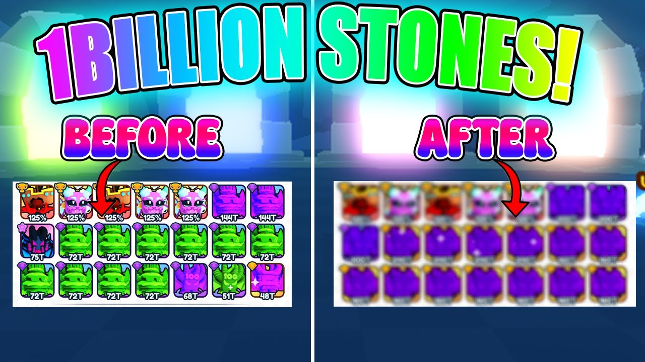 I Spent 1 BILLION SPACE STONES in Rebirth Champions ULTIMATE and Got THIS?? INSANE HATCHES!!! 😱🔥