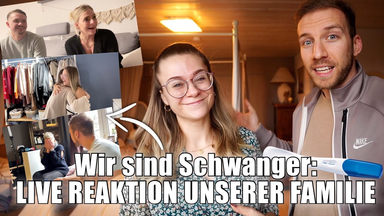 Wir sind Schwanger: LIVE REAKTION UNSERER FAMILIE UND FREUNDE | Team Tapia