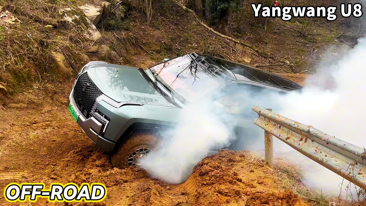 BYD YangwangU8 4X4越野，Lexus570 VS BenzG！ #offroad #lx570 #benz