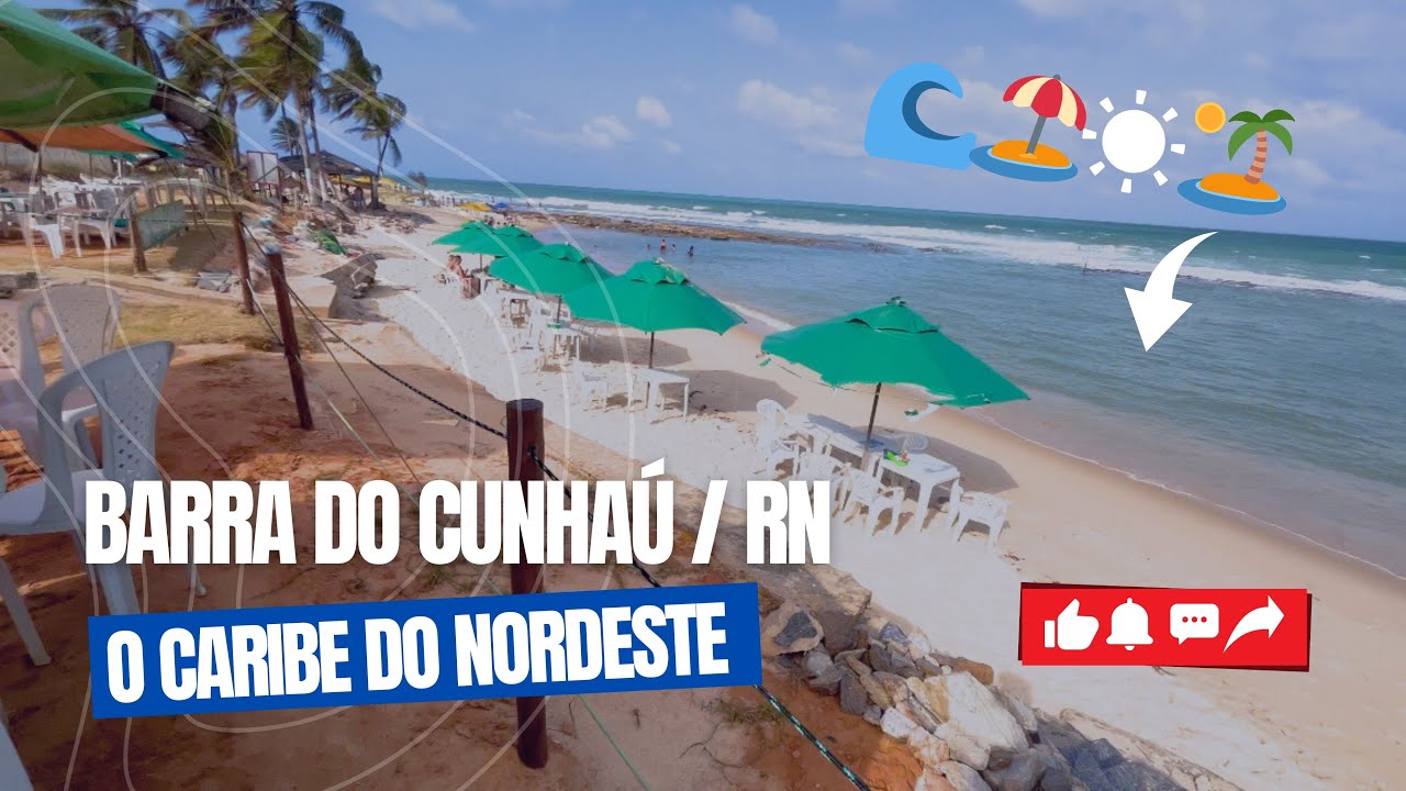 BARRA DO CUNHAÚ RN - PISCINAS NATURAIS - RESTAURANTE MONTE DAS OLIVEIRAS 🏖️🏝️