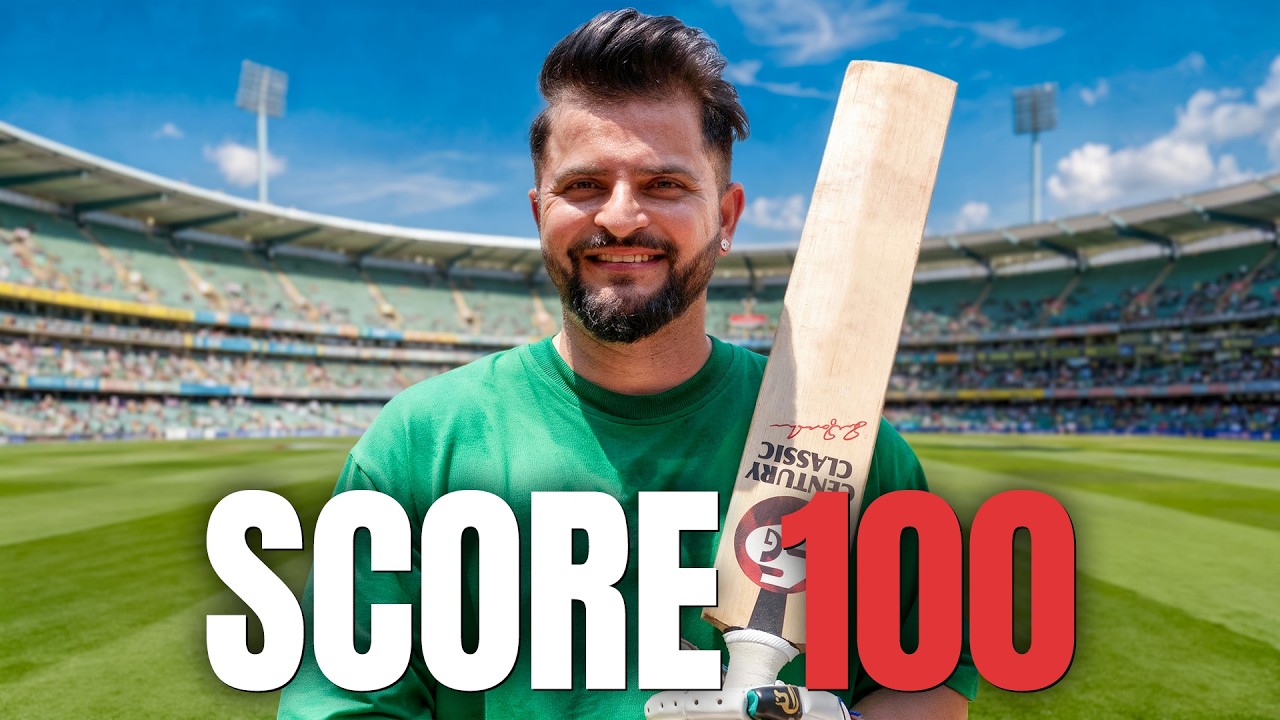 50 Balls to Score 100&hellip; (+1mph Every Ball) ft Suresh Raina