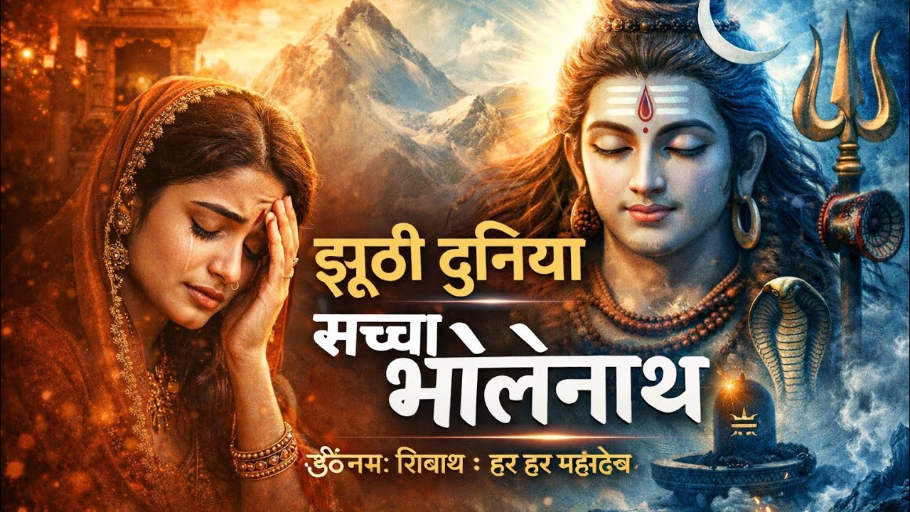 झूठी दुनिया सच्चा भोलेनाथ 🙏 | Emotional Shiv Bhajan | Om Namah Shivaya | Har Har Mahadev
