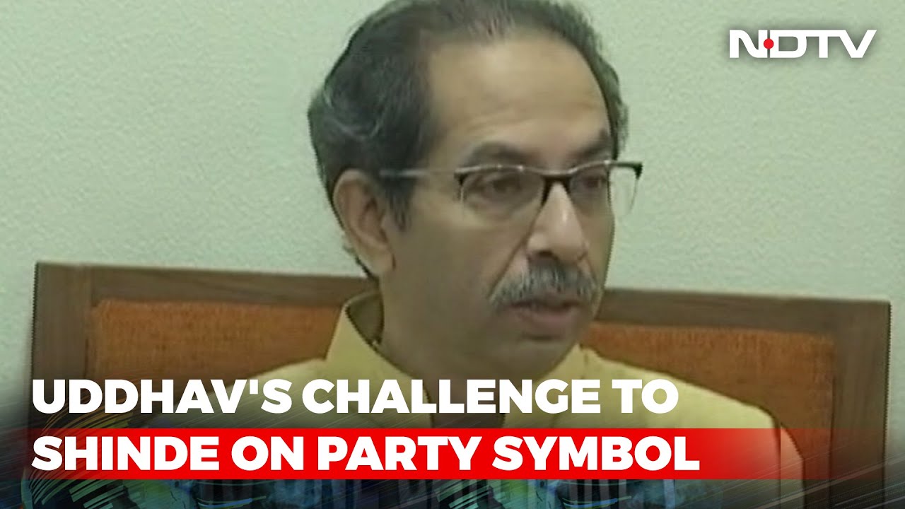 Uddhav Thackeray's Challenge To Eknath Shinde On Party Symbol