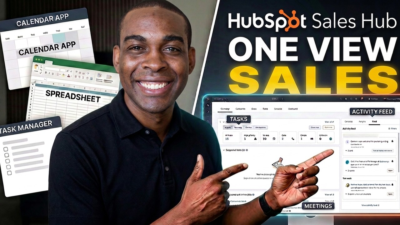 HubSpot Sales Hub Workspace Explained: Schedule, Tasks & Activity Feed in One View (2026)